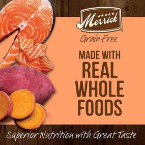 img 3 attached to 🐟 Merrick Grain Free Real Salmon & Sweet Potato Recipe Dry Dog Food: Nutritious and Delicious for your Pup!