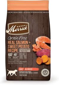 img 4 attached to 🐟 Merrick Grain Free Real Salmon & Sweet Potato Recipe Dry Dog Food: Nutritious and Delicious for your Pup!