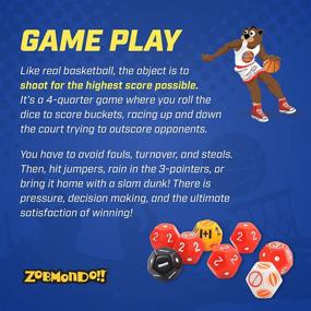 img 2 attached to 🏀 Набор игральных костей Travel Hoops Basketball