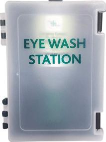 img 3 attached to Plastic Eyewash 👁️ Station - Plum 46506