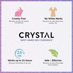 img 2 attached to CRYSTAL Mineral Deodorant Spray - 24-Hour Odor Protection with Lavender & White Tea - Non-Staining, Aluminum & Paraben Free - Pack of 2