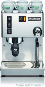 img 3 attached to Rancilio Silvia Espresso Machine - Iron Frame, Stainless Steel Side Panels, 11.4" x 13.4