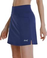 🏌️ high waisted women's golf skirts - tennis, running and workout athletic skorts with pockets by baleaf логотип