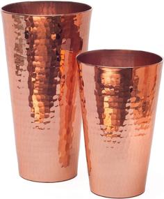 img 4 attached to Sertodo Copper CSHK SET Cocktail Hammered: Elevate Your 🍸 Mixology Game with this Exquisite and Durable Copper Hammered Cocktail Set