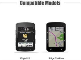 img 3 attached to 🚲 Top-notch Protection for Garmin Edge 520 Plus - Silicone Case by TUSITA: Must-have Bike Computer Accessory