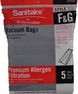 🔍 sanitaire style f & g premium allergen filtration vacuum bags - pack of 5: ensuring optimal cleaning efficiency логотип