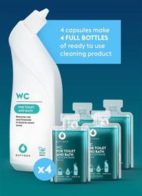 img 2 attached to DutyBox WC - Ultimate Multipurpose Bathroom Cleaning Solution: Liquid Toilet Bowl Cleaner with 4 Capsule Packs - Easy, Efficient, and Versatile!