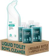 dutybox wc - ultimate multipurpose bathroom cleaning solution: liquid toilet bowl cleaner with 4 capsule packs - easy, efficient, and versatile! logo