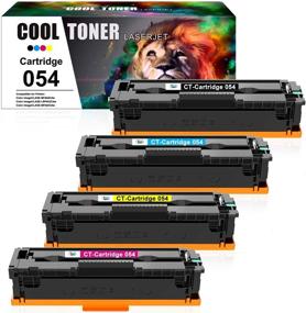 img 4 attached to Cool Toner Compatible Canon 054H Toner Cartridge Replacement - 4-Pack (Black, Cyan, Magenta, Yellow) for Color imageCLASS MF644Cdw MF642Cdw LBP622Cdw MF641Cdw Printer