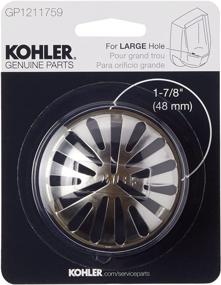 img 1 attached to KOHLER GENUINE GP1211759 STRAINER STAINLESS