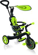 globber explorer trike lime green logo