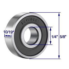 img 3 attached to Bearing Premium Sealed Radial X0 196