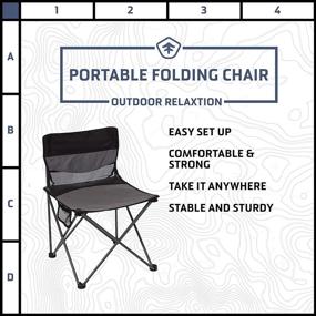 img 2 attached to 🔆 Ultimate STANSPORT Apex Folding Sling Back Portable Chair: Perfect for Camping and Outdoor Activities