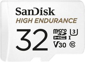 img 3 attached to 📷 SanDisk 32GB High Endurance Video Monitoring Card Bundle: Dashcam & Surveillance Video Solution with Adapter & Card Reader