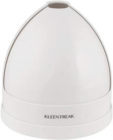 img 4 attached to 🚽 Stay Germ-Free with Kleen Freak 3019900 Antibacterial Twister Plunger Holder Tray in White