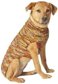 img 1 attached to 🐶 Cozy up your furry friend with the Chilly Dog Harvest Cable Dog Sweater in X-Large size