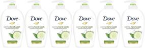 img 1 attached to 🥒 Dove Caring Hand Wash, Fresh Touch Cucumber & Green Tea, 8.45 Fluid Ounces (Pack of 6)