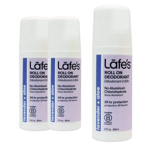 img 2 attached to Lafe's Natural Deodorant 3oz Roll-On - Aluminum Free for Men & Women, Paraben & Baking Soda Free, 24-Hour Protection with Lavender & Aloe - Formerly Soothe, 3 Pack, Packaging May Vary
