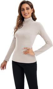 img 2 attached to 👚 Women's White Sleeve Shirts for Underscrubs - Enhance Your Women's Clothing Collection
