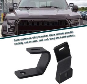 img 3 attached to F150 Hood Light Mount Brackets: A-Pillar LED Pods Mounts & Work Light Mounting Brackets for F-150 Raptor 2017-2019 & F-150 2015-2019