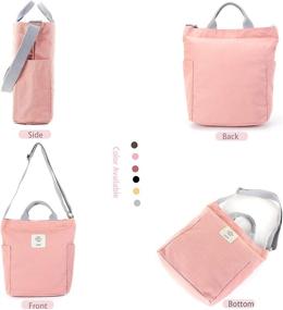 img 2 attached to 👜 Универсальные плечевые сумки и кошельки-перекладины для женщин - Worldlyda Pockets Shopper в стиле хобо
