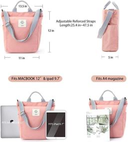 img 1 attached to 👜 Универсальные плечевые сумки и кошельки-перекладины для женщин - Worldlyda Pockets Shopper в стиле хобо
