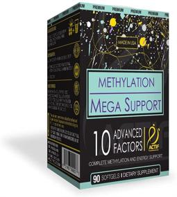 img 1 attached to 🌱 Mega Support for Active Methylation with 10 Advanced Factors, Organic Folate (5-MTHF) - 100% Natural, Non-GMO, 90 Count