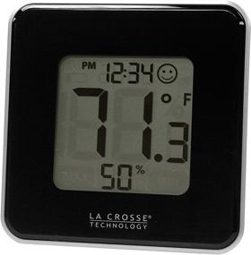 img 2 attached to Enhance Your Indoor Comfort with the La Crosse Technology Comfort Level Station (Black)