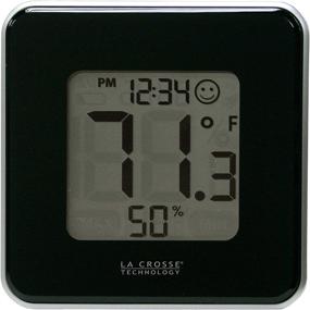 img 4 attached to Enhance Your Indoor Comfort with the La Crosse Technology Comfort Level Station (Black)