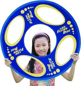 img 4 attached to Outdoor Play Flying Disc for Adults and Kids - A-REIKI Flying Ring