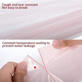 img 1 attached to 🗑️ SWIHELP Trash Bags, 120 Counts - 6 Rolls of Small Garbage Bags for Office, Kitchen, Bedroom Waste Bin - Colorful Portable Strong Rubbish Bags for Wastebasket - Pink