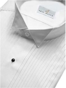 img 1 attached to 👔 Cotton Collar Men's Clothing: Neil Allyn Tuxedo Shirts