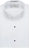 👔 cotton collar men's clothing: neil allyn tuxedo shirts logo