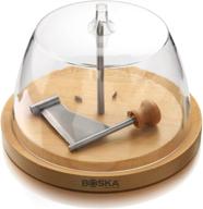 🧀 boska holland geneva cheese curler - european beech wood with dome - explore collection logo