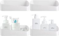 cedilis adhesive bathroom organizer drilling logo