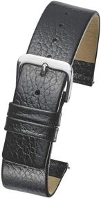img 4 attached to Top-quality Genuine Leather Watch Band for an Ultra-Smooth Feel