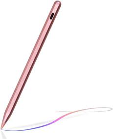 img 4 attached to 🖊️ Stylus Pen for iPad 9th/8th/7th/6th Generation (2018-2021) - Active Pencil Compatible with iPad Mini 6th/5th Gen, iPad Pro (11/12.9 Inch), iPad Air 3rd/4th Gen - Palm Rejection & Magnetic Design