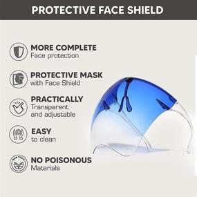 img 2 attached to Complete Protection with Anti Full Face Shield Glasses: Safeguarding Your Face from All Angles