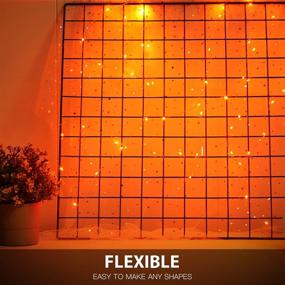 img 1 attached to 🎄 Fairy Lights Battery Operated, createreedo 16.5 FT 50 LED String Lights - Orange - Christmas Lights for Bedroom, Party, Holiday, DIY Decor, and more