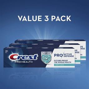 img 1 attached to 🦷 Паста для зубов Crest Pro-Health Pro, Active Defense Deep Clean, 4,0 унции, упаковка из 3: Разбудите свою стоматологическую защиту!