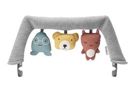 img 4 attached to 🧸 BABYBJÖRN Soft Friends Toy for Bouncer