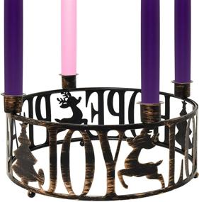 img 4 attached to Rocinha Advent Candle Holder Meaningful