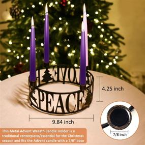 img 2 attached to Rocinha Advent Candle Holder Meaningful