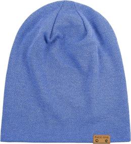 img 2 attached to PAGE ONE Beanie Winter Cuffed Outdoor Recreation for Climbing