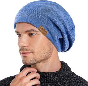 img 4 attached to PAGE ONE Beanie Winter Cuffed Outdoor Recreation for Climbing