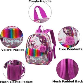 img 1 attached to 🎒 HTgroce Lightweight Messenger Kindergarten Elementary Backpacks" - optimized version: "HTgroce Lightweight Messenger Backpacks for Kindergarten and Elementary School Students