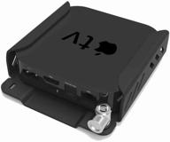 secure your apple tv: maclocks atven73 apple tv security mount enclosure (black) logo
