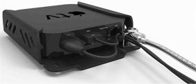 img 1 attached to Secure Your Apple TV: Maclocks ATVEN73 Apple TV Security Mount Enclosure (Black)