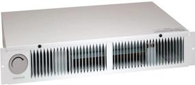 img 1 attached to 🔥 White Broan 112 KickSpace Fan-Forced Wall Heater with Built-In Thermostat - Enhanced for SEO