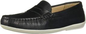 img 4 attached to Driver Club USA Unisex Leather Boys' Shoes and Loafers